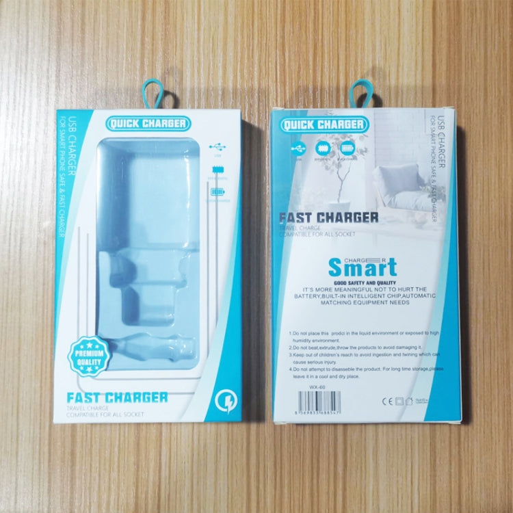 PD30W USB-C / Type-C + QC3.0 USB Dual Port Charger