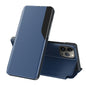 Side Display Flip Leather Phone Case
