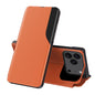 Side Display Flip Leather Phone Case