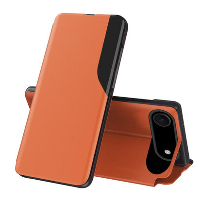 Side Display Flip Leather Phone Case