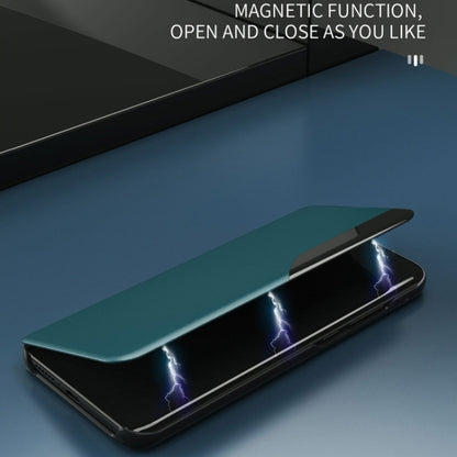 Side Display Flip Leather Phone Case