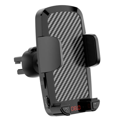 CS14 Car Interior Air Vent Mount Phone Stand MP3 Player FM Bluetooth Transmitter, CS14