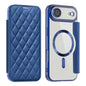 Shield Magsafe RFID Anti-theft Rhombus Leather Phone Case