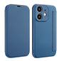 Imitate Liquid Skin Feel Leather Phone Case with Card Slots