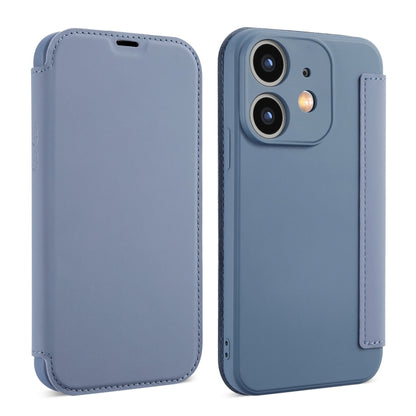 Imitate Liquid Skin Feel Leather Phone Case with Card Slots