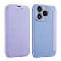 Imitate Liquid Skin Feel Leather Phone Case with Card Slots