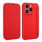 Imitate Liquid Skin Feel Leather Phone Case with Card Slots