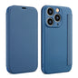 Imitate Liquid Skin Feel Leather Phone Case with Card Slots