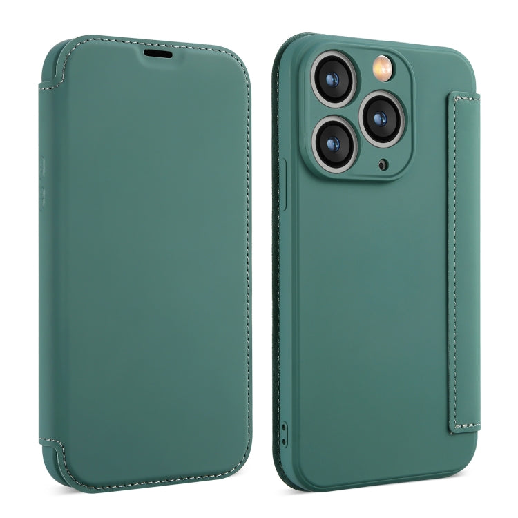 Imitate Liquid Skin Feel Leather Phone Case with Card Slots