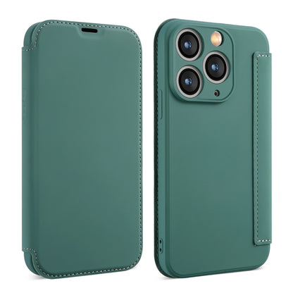 Imitate Liquid Skin Feel Leather Phone Case with Card Slots