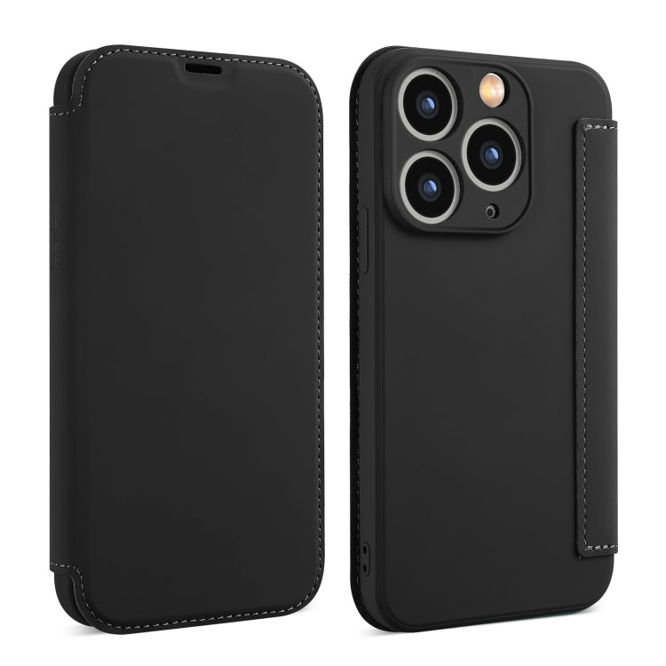 Imitate Liquid Skin Feel Leather Phone Case with Card Slots