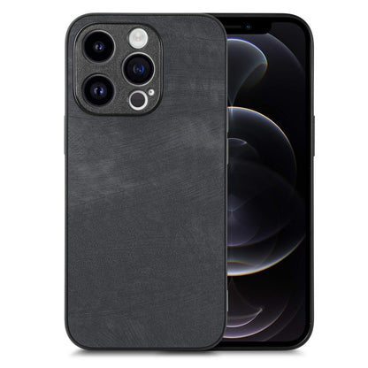 Vintage Leather PC Back Cover Phone Case