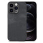 Vintage Leather PC Back Cover Phone Case