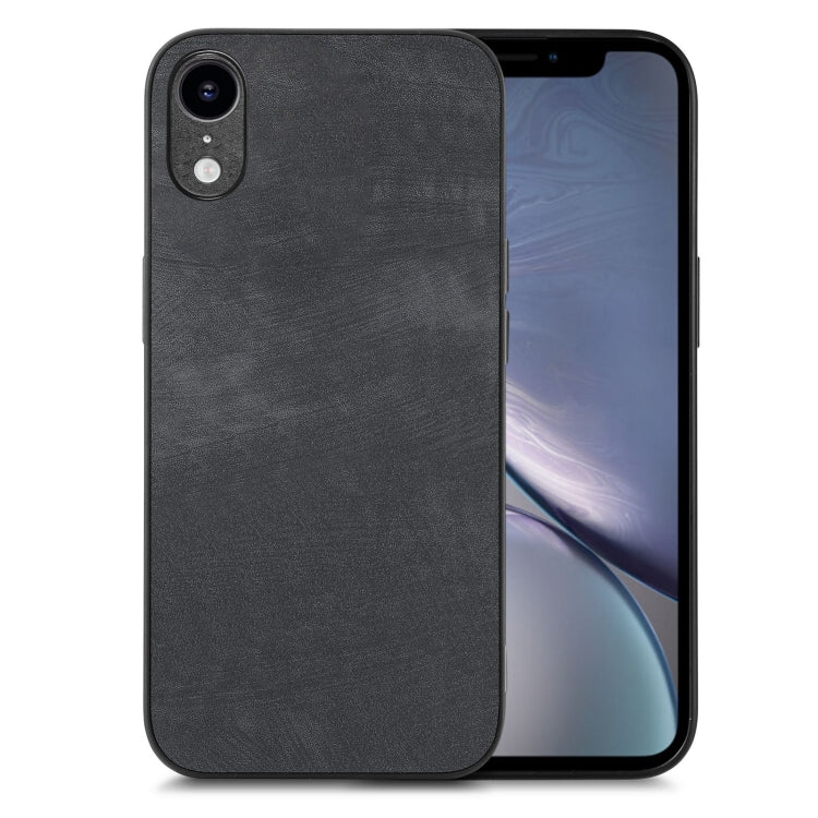 Vintage Leather PC Back Cover Phone Case