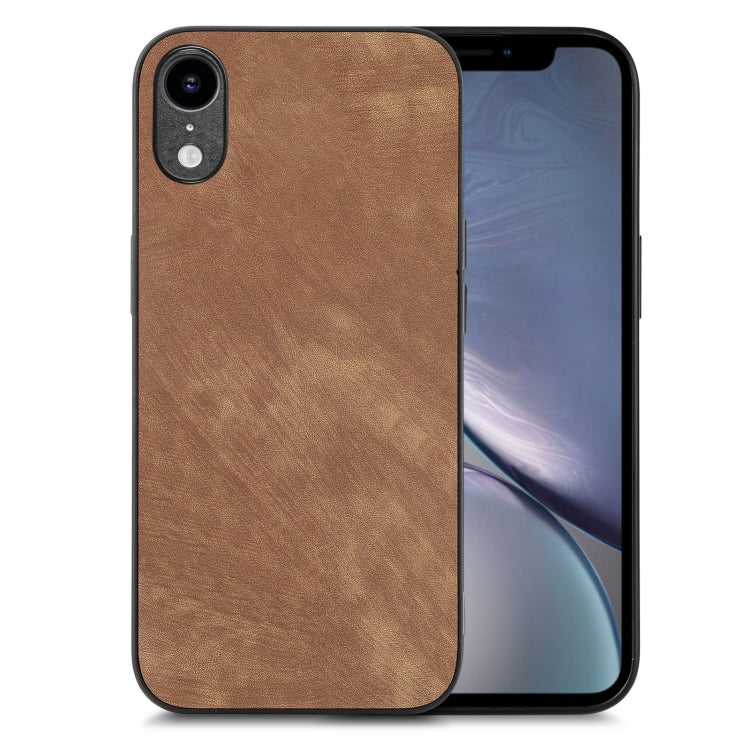 Vintage Leather PC Back Cover Phone Case