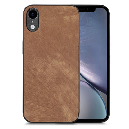 Vintage Leather PC Back Cover Phone Case