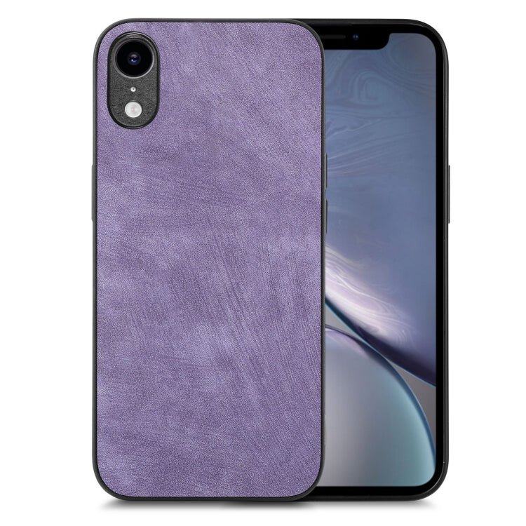 Vintage Leather PC Back Cover Phone Case
