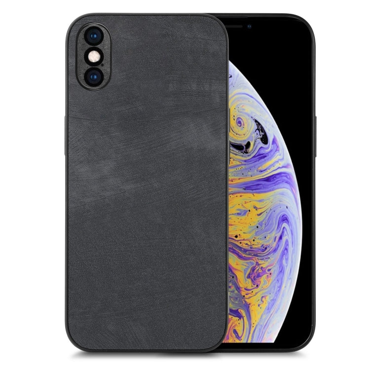 Vintage Leather PC Back Cover Phone Case