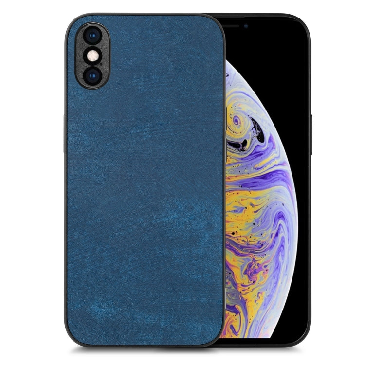 Vintage Leather PC Back Cover Phone Case
