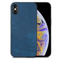 Vintage Leather PC Back Cover Phone Case