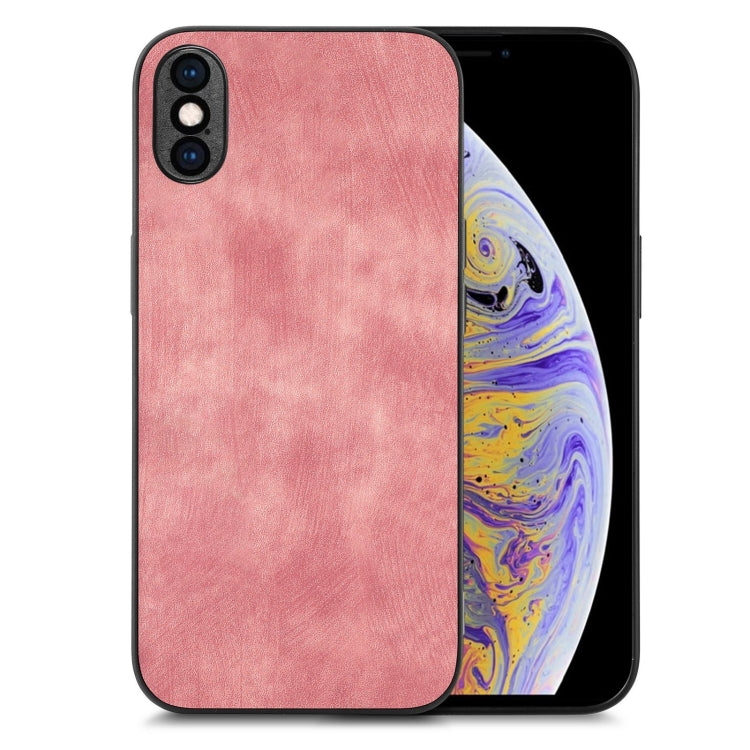 Vintage Leather PC Back Cover Phone Case