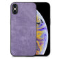 Vintage Leather PC Back Cover Phone Case