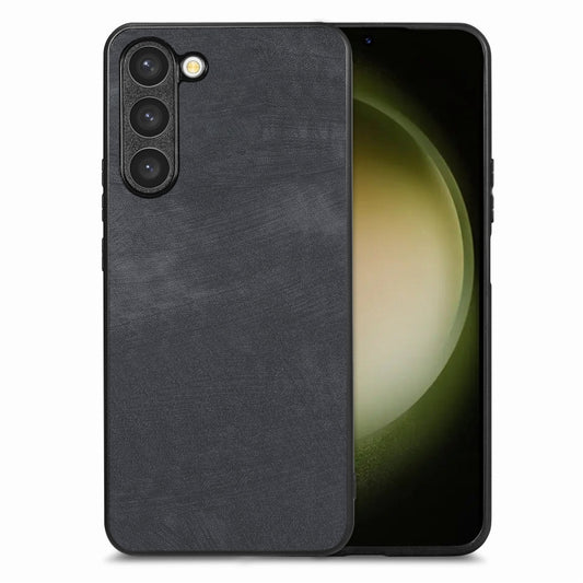 Vintage Leather PC Back Cover Phone Case