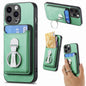 Skin Feel Ring Holder Wallet Magnetic Phone Case