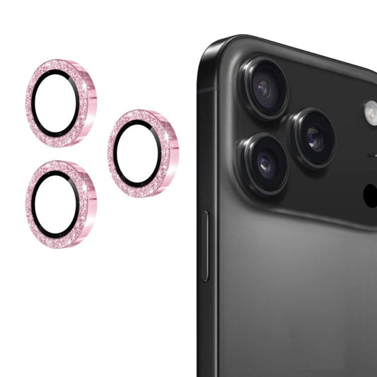 ENKAY Hat-Prince Glitter Rear Lens Aluminium Alloy Tempered Glass Film
