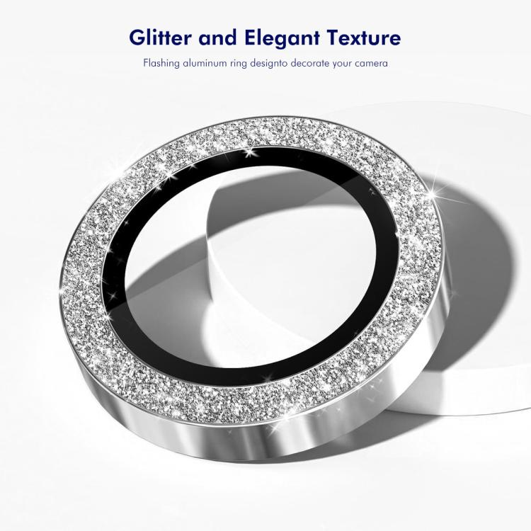 ENKAY Hat-Prince Glitter Rear Lens Aluminium Alloy Tempered Glass Film