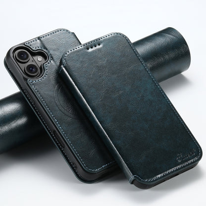 Suteni J05 Leather Magnetic MagSafe Phone Case