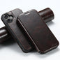 Suteni J05 Leather Magnetic MagSafe Phone Case
