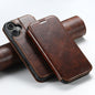 Suteni J05 Leather Magnetic MagSafe Phone Case