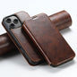 Suteni J05 Leather Magnetic MagSafe Phone Case