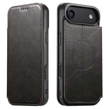 Suteni J05 Leather Magnetic MagSafe Phone Case