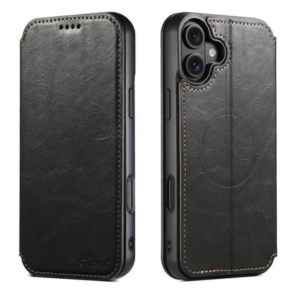 Suteni J05 Leather Magnetic MagSafe Phone Case