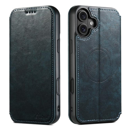 Suteni J05 Leather Magnetic MagSafe Phone Case
