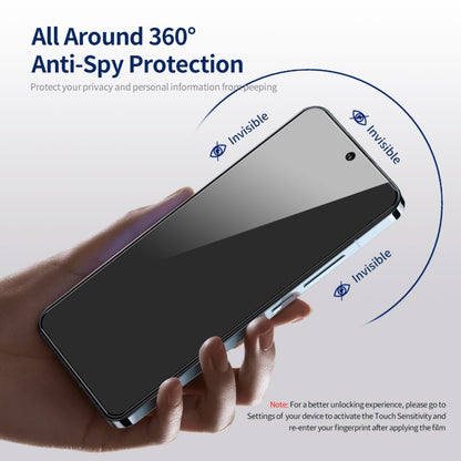 5pcs ENKAY Hat-Prince 360 Degree Anti-peeping Privacy Full Screen Tempered Glass Film