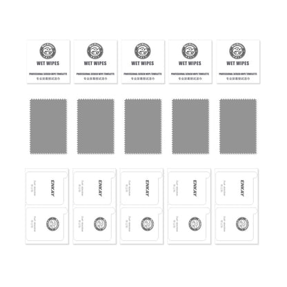 5pcs ENKAY Hat-Prince 360 Degree Anti-peeping Privacy Full Screen Tempered Glass Film