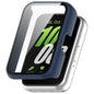 For Samsung Galaxy Fit 3 SM-R390 PC + Tempered Glass Film Integrated Watch Protective Case