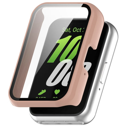 For Samsung Galaxy Fit 3 SM-R390 PC + Tempered Glass Film Integrated Watch Protective Case