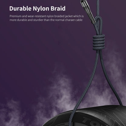 ENKAY 6-in-1 5A USB + Type-C to Type-C / 8 Pin / Micro USB Multifunction Fast Charging Cable