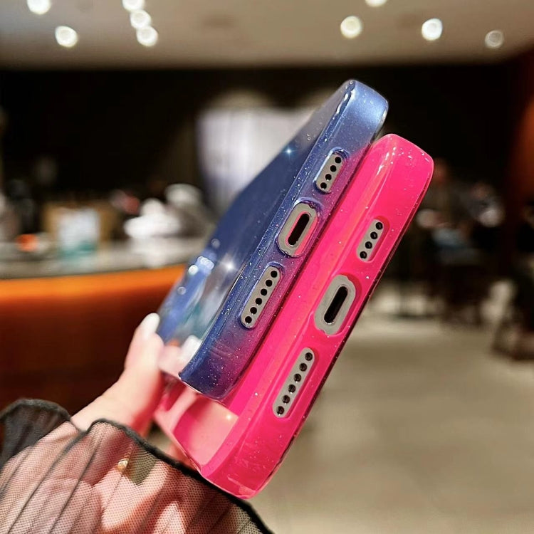 Jelly Glitter Solid Color TPU Phone Case