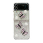 Three-dimensional Butterfly Glitter TPU  Phone Case, For Samsung Galaxy Z Flip6 / Flip7 FE, For Samsung Galaxy Z Flip5, For Samsung Galaxy Z Flip4, For Samsung Galaxy Z Flip3