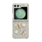 Three-dimensional Butterfly Glitter TPU  Phone Case, For Samsung Galaxy Z Flip6 / Flip7 FE, For Samsung Galaxy Z Flip5, For Samsung Galaxy Z Flip4, For Samsung Galaxy Z Flip3