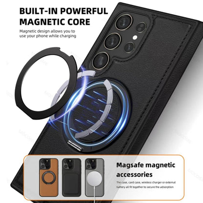 Yashi 360 Degree Rotating MagSafe Bracket Phone Case