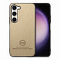 Twill Fabric Leather Skin Back Phone Case, For Samsung Galaxy S23 Ultra 5G, For Samsung Galaxy S23+ 5G, For Samsung Galaxy S23 5G