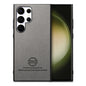 Twill Fabric Leather Skin Back Phone Case, For Samsung Galaxy S23 Ultra 5G, For Samsung Galaxy S23+ 5G, For Samsung Galaxy S23 5G