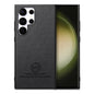 Twill Fabric Leather Skin Back Phone Case, For Samsung Galaxy S23 Ultra 5G, For Samsung Galaxy S23+ 5G, For Samsung Galaxy S23 5G