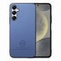 Twill Fabric Leather Skin Back Phone Case, For Samsung Galaxy S24 Ultra 5G, For Samsung Galaxy S24+ 5G, For Samsung Galaxy S24 5G